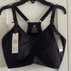Kindred Bravely Sublime Hands-Free Pumping & Nursing Sports Bra Size Large Busty